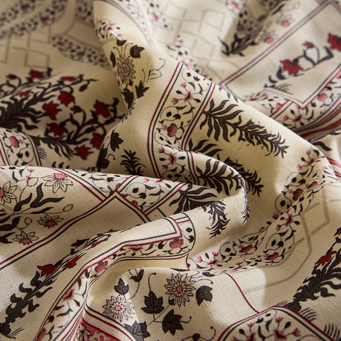 91家纺网 家纺一手货源 找家纺 雅高家居 2026新款麻本纪韩版复古雨露棉麻夏被夏凉被空调被子被芯 幸运草