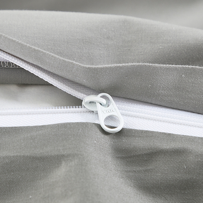 91家纺网 家纺一手货源 找家纺 有点武功 2026新款全棉纯棉40支13372纯色双拼四件套 气质灰+绅士灰