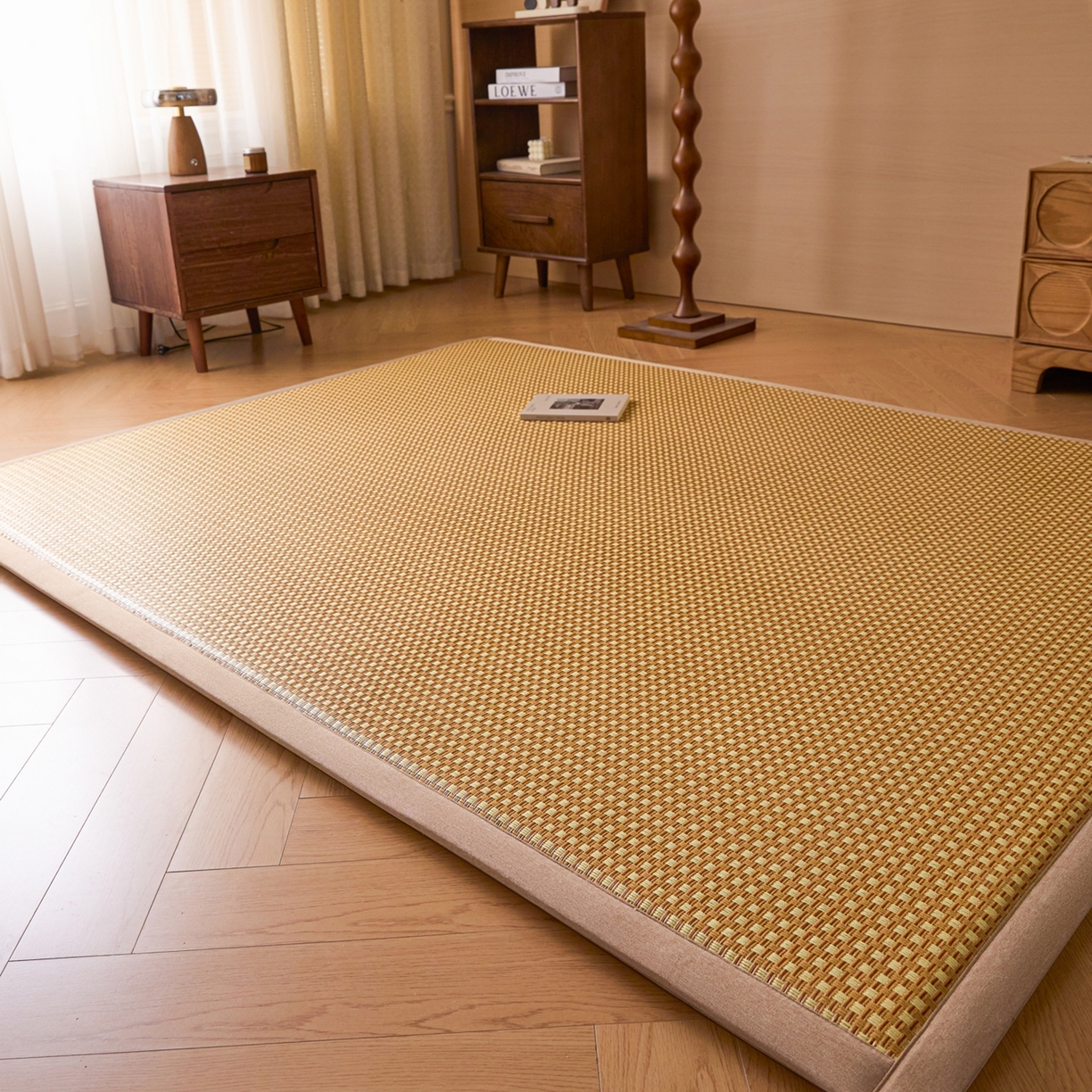 91家纺网 家纺一手货源 找家纺 （总）永旺家纺 2026新款多功能凉感冰藤床垫席子凉席