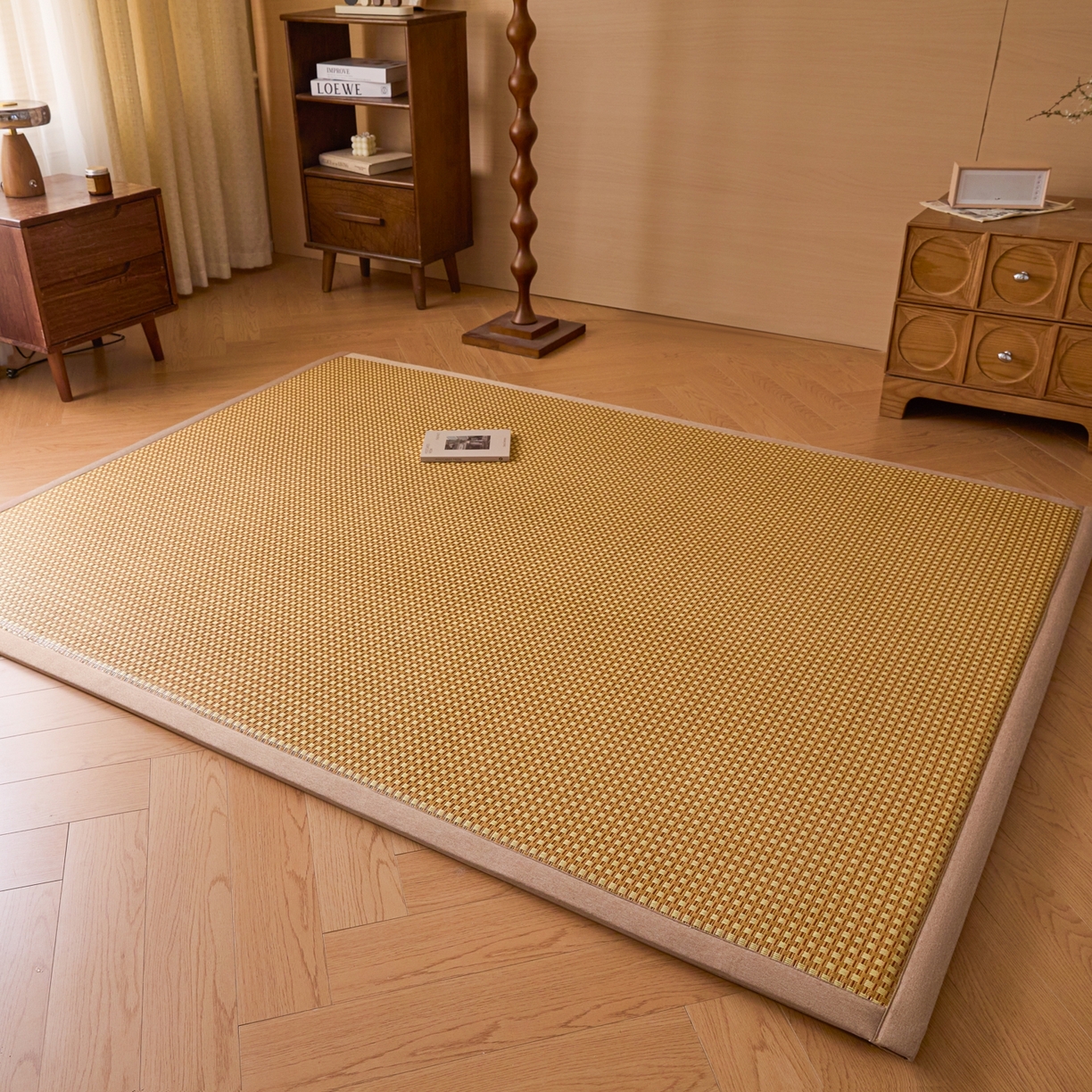 91家纺网 家纺一手货源 找家纺 （总）永旺家纺 2026新款多功能凉感冰藤床垫席子凉席