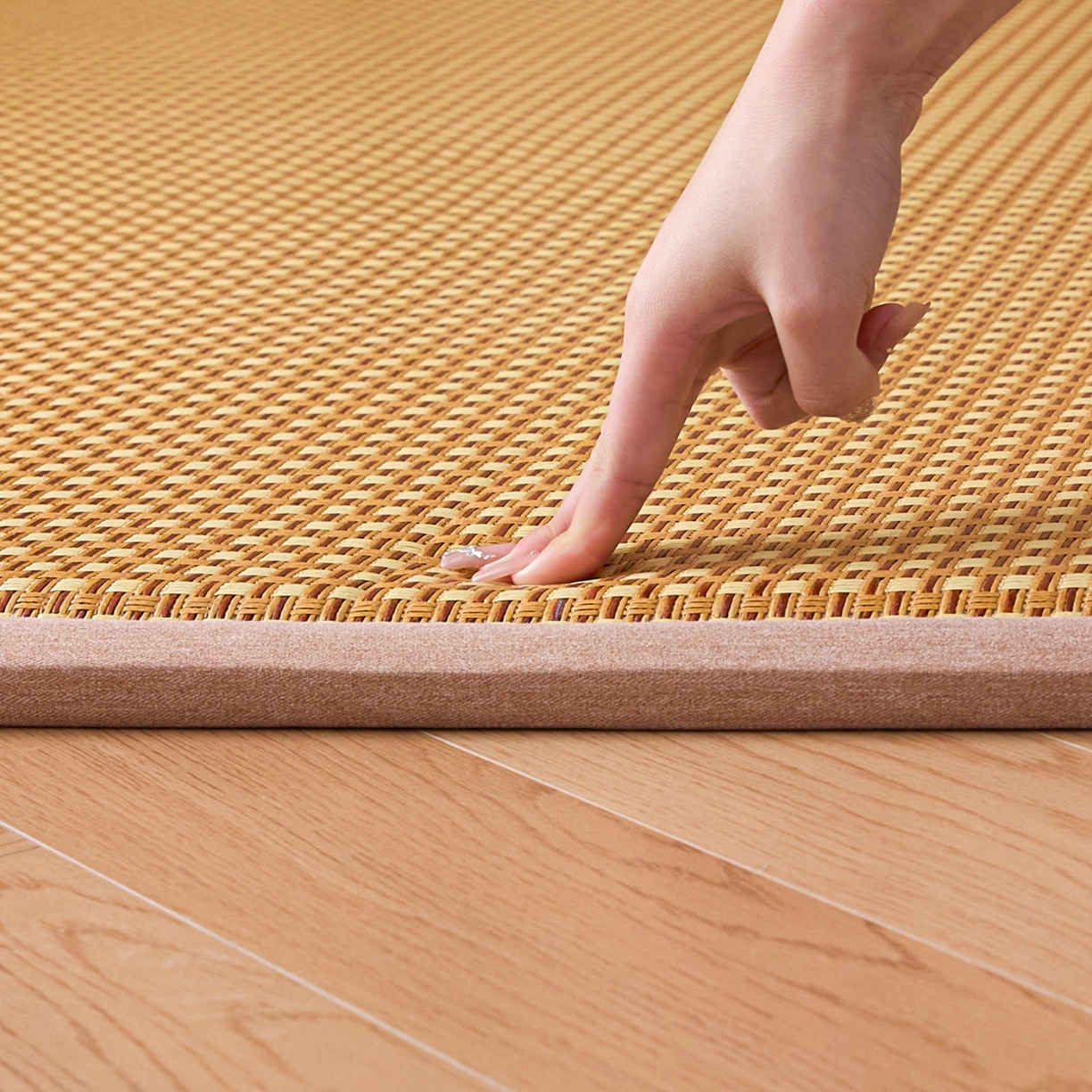 91家纺网 家纺一手货源 找家纺 （总）永旺家纺 2026新款多功能凉感冰藤床垫席子凉席