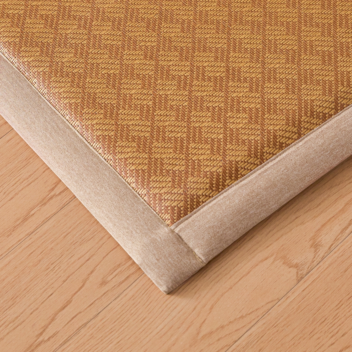 91家纺网 家纺一手货源 找家纺 永旺家纺 2026新款多功能凉感冰藤床垫席子凉席 格致藤席