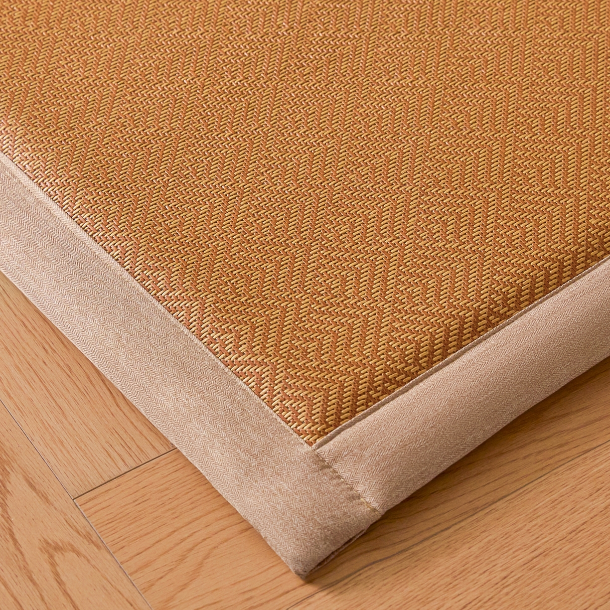 91家纺网 家纺一手货源 找家纺 永旺家纺 2026新款多功能凉感冰藤床垫席子凉席 方序藤席