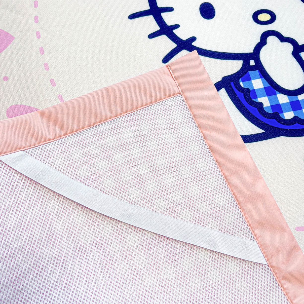 91家纺网 家纺一手货源 找家纺 暮思家居 2026新款正版授权A类大版数码印花三丽鸥可组合仿锦氨夏被夏凉被空调被 奶油KT