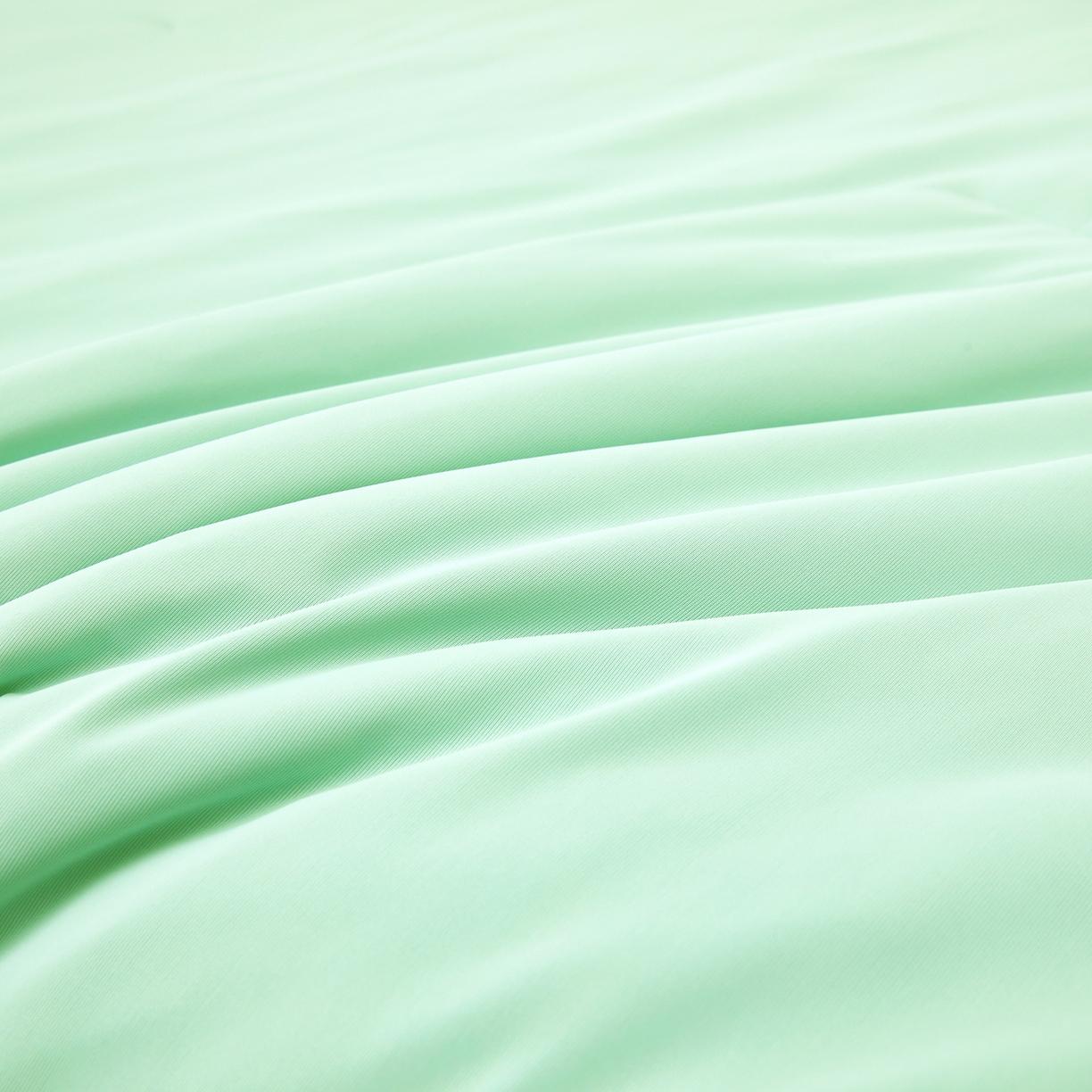 91家纺网 家纺一手货源 找家纺 玉相逢 2026新款深睡眠高克重凉感丝夏被夏凉被空调被 薄荷绿拼星灰