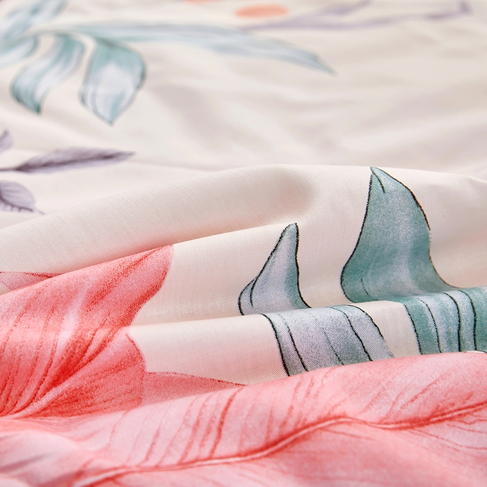 91家纺网 家纺一手货源 找家纺 黛妮雅 2026新款全棉夏被四件套单件夏被单双人空调被学生夏凉被 红颜