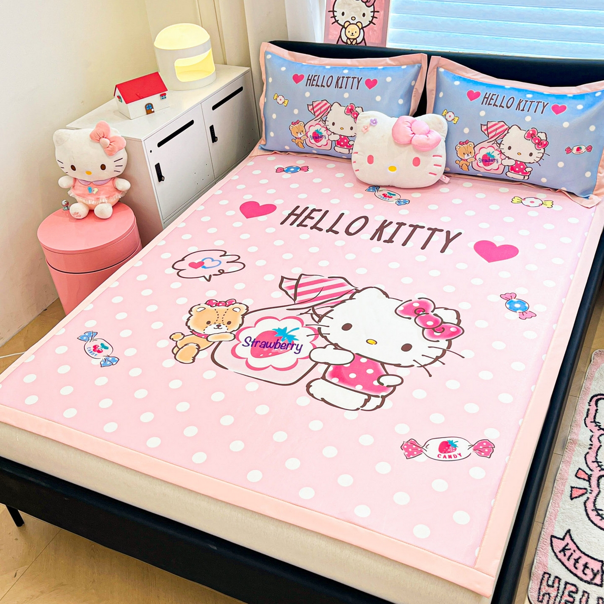 91家纺网 家纺一手货源 找家纺 （总）暮思家居 2026新款正版授权A类大版数码印花三丽鸥枕套单品枕套枕套单件