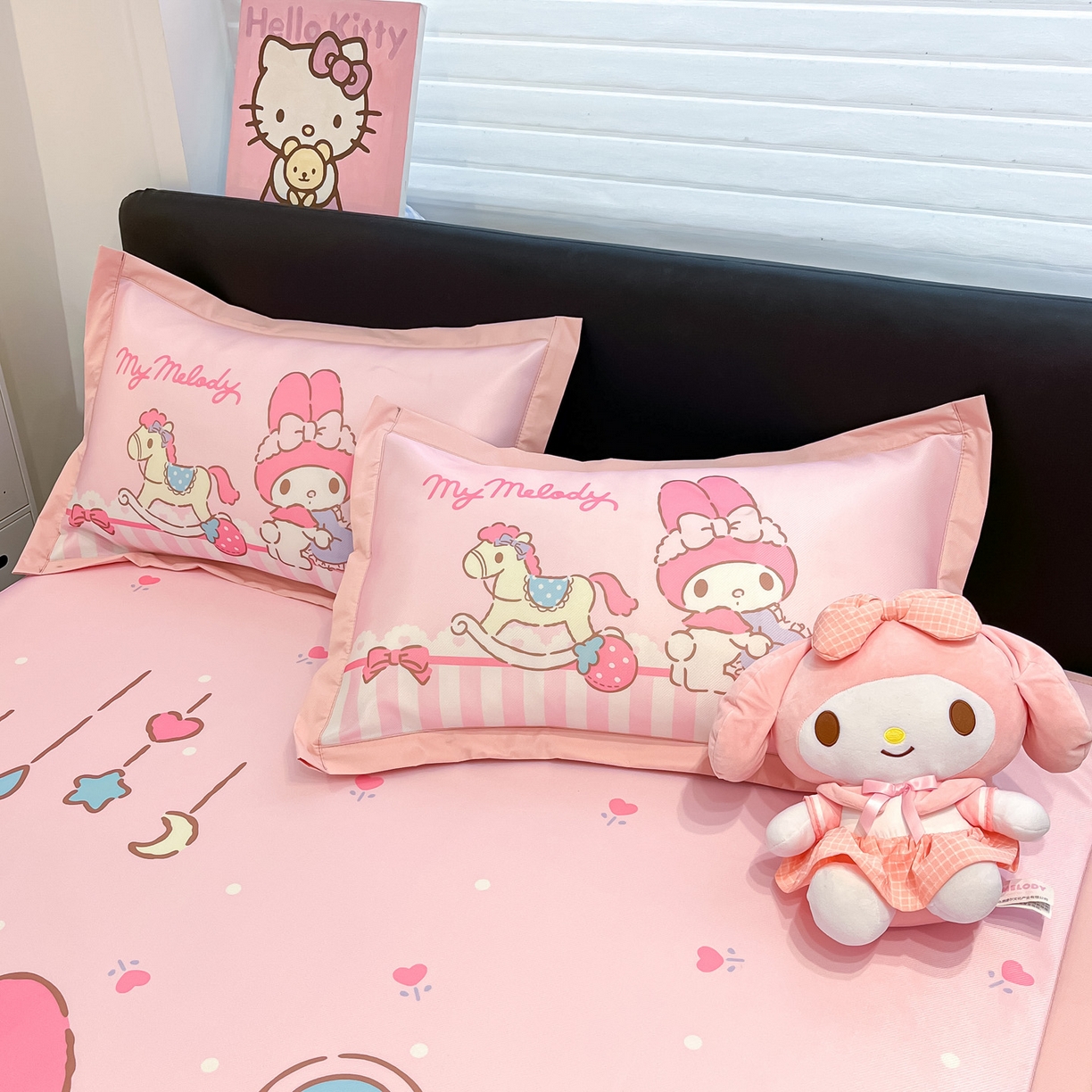 91家纺网 家纺一手货源 找家纺 （总）暮思家居 2026新款正版授权A类大版数码印花三丽鸥枕套单品枕套枕套单件