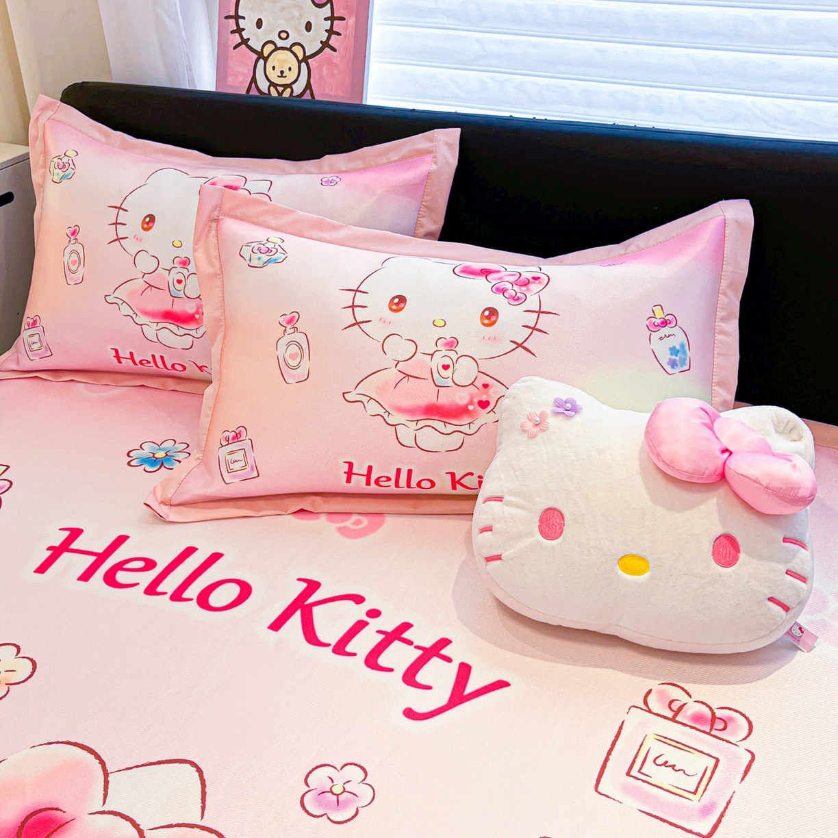 91家纺网 家纺一手货源 找家纺 （总）暮思家居 2026新款正版授权A类大版数码印花三丽鸥枕套单品枕套枕套单件