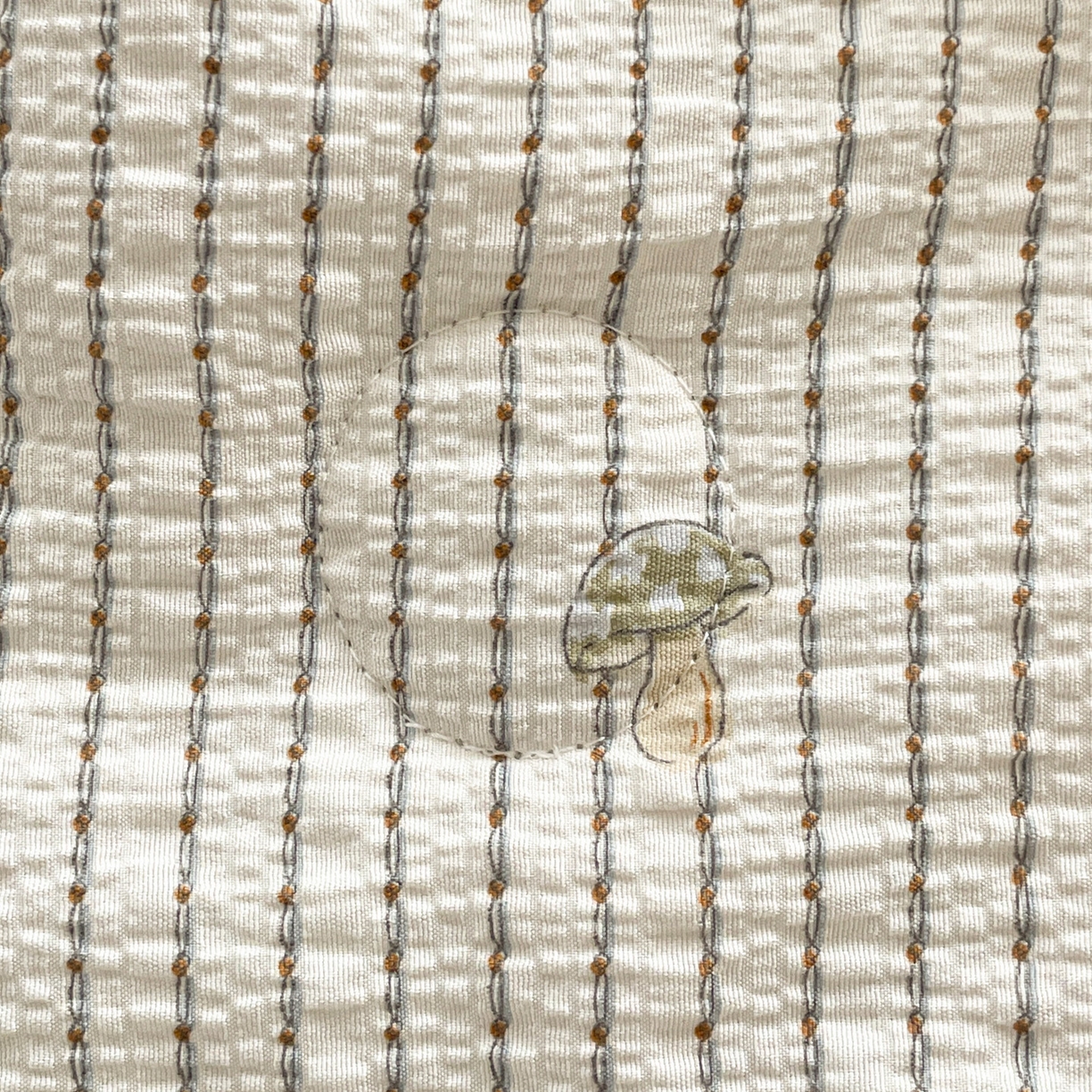 91家纺网 家纺一手货源 找家纺 蓝极人 2026新款泡芙贝壳边夏被四件套 XB蘑菇兔