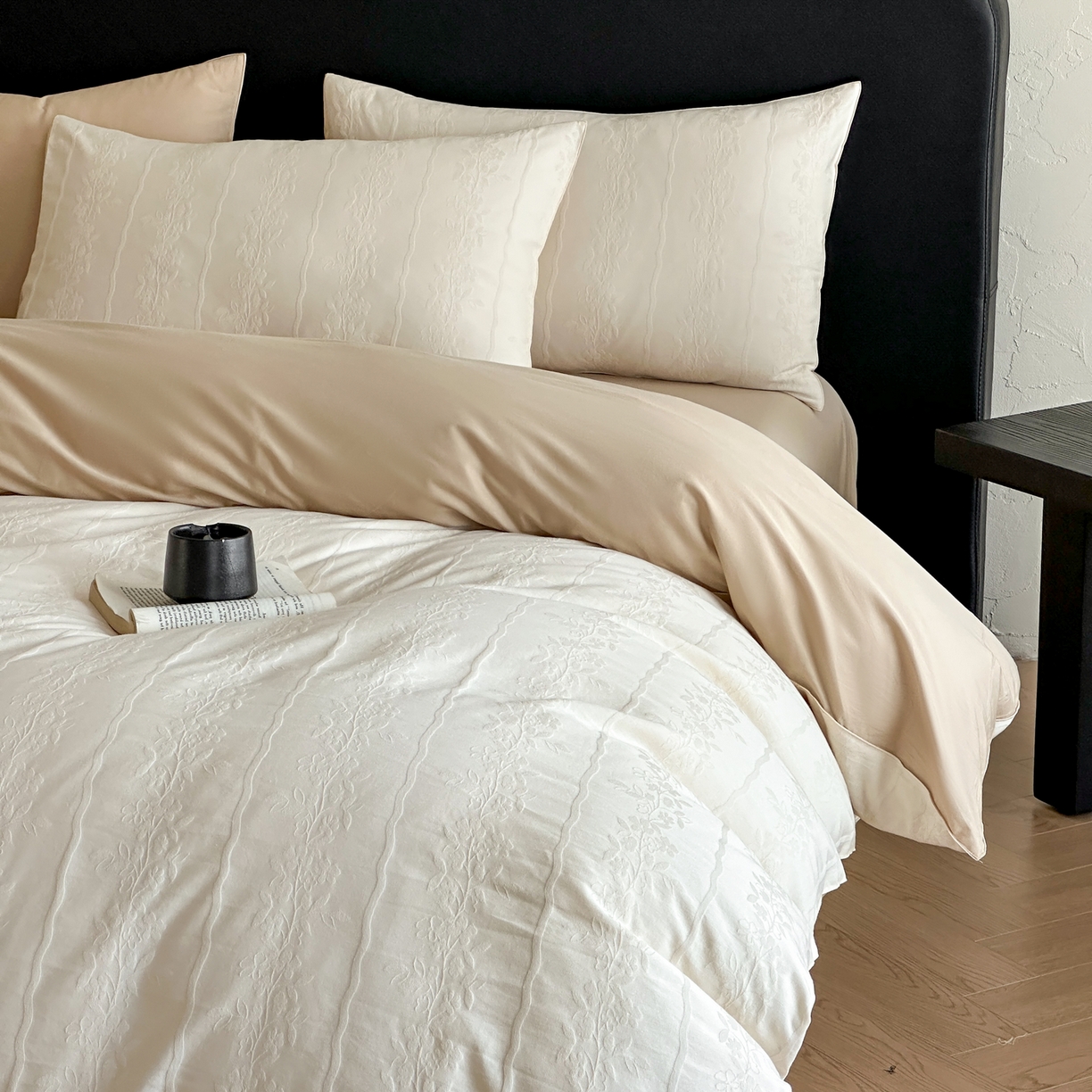 91家纺网 家纺一手货源 找家纺 （总）优悦生活馆 2026新款60s全棉提花四件套