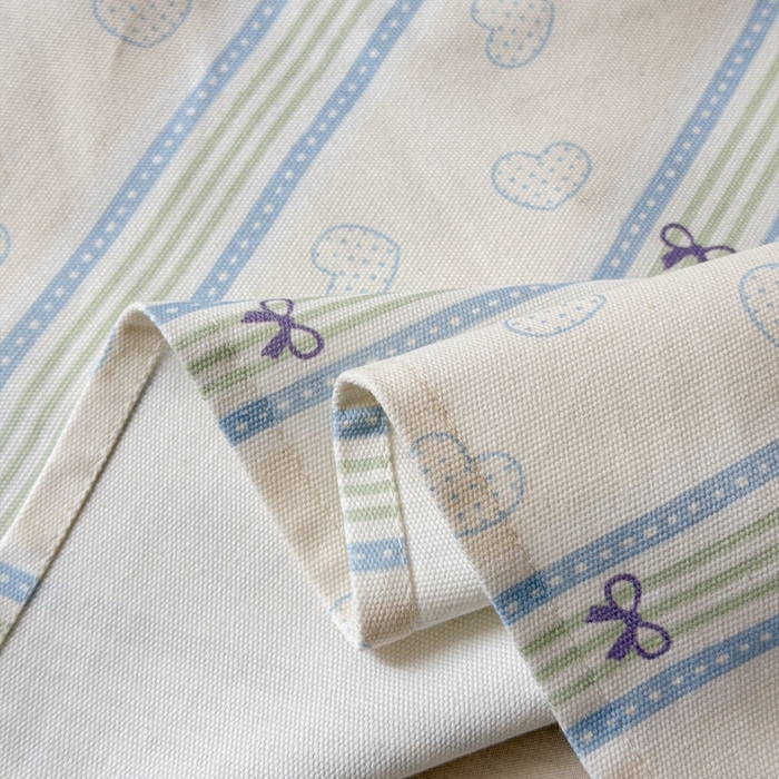 91家纺网 家纺一手货源 找家纺 雅萱家纺 2026新款全棉老粗布毛巾绣床单 星愿独角小马