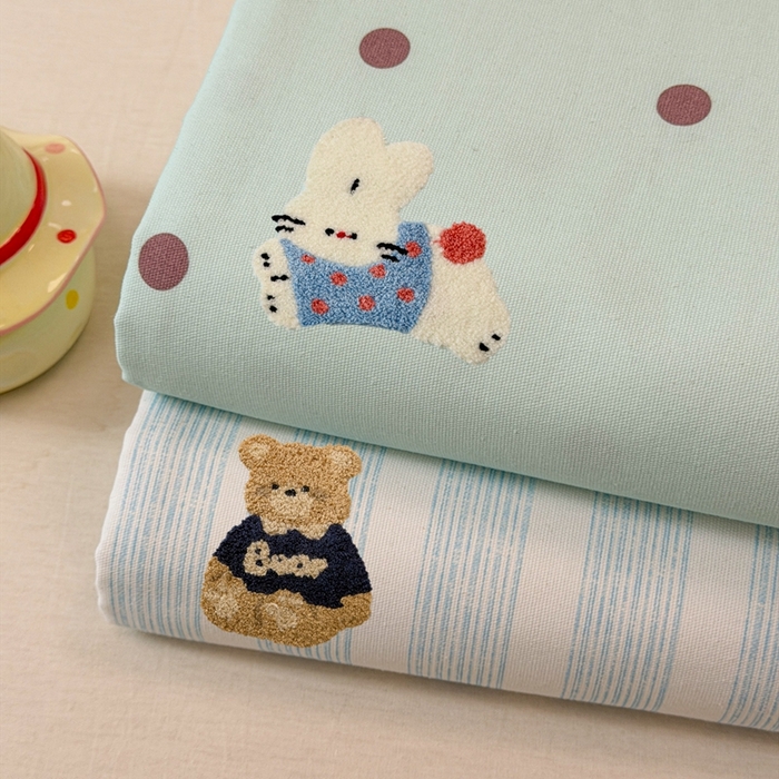 91家纺网 家纺一手货源 找家纺 雅萱家纺 2026新款全棉老粗布毛巾绣床单 组合图