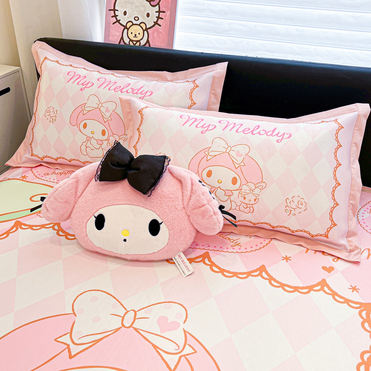 暮思家居 2026新款正版授权A类大版数码印花三丽鸥枕套单品枕套枕套单件 公主美乐蒂