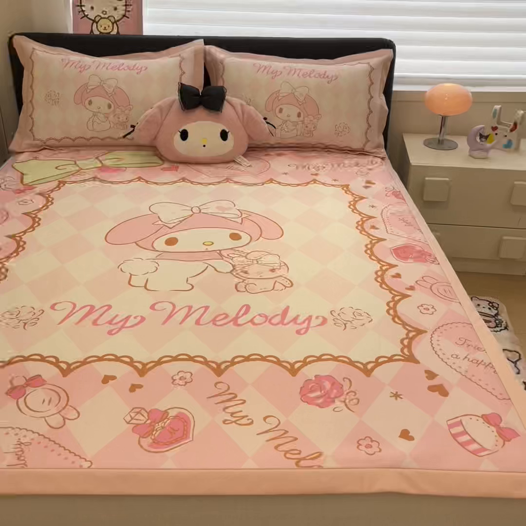 91家纺网 家纺一手货源 找家纺 暮思家居 2026新款正版授权A类大版数码印花三丽鸥枕套单品枕套枕套单件 公主美乐蒂