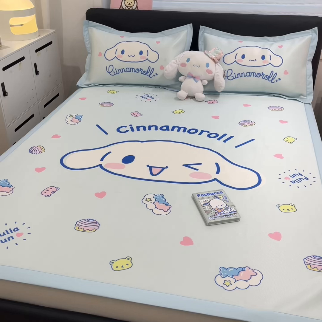 91家纺网 家纺一手货源 找家纺 暮思家居 2026新款正版授权A类大版数码印花三丽鸥枕套单品枕套枕套单件 开心玉桂狗