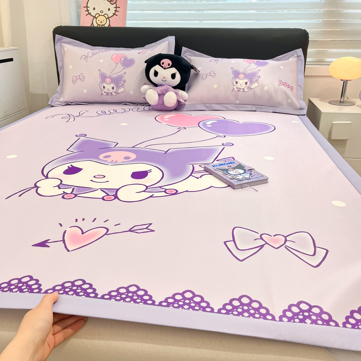 91家纺网 家纺一手货源 找家纺 暮思家居 2026新款正版授权A类大版数码印花三丽鸥枕套单品枕套枕套单件 梦想库洛米