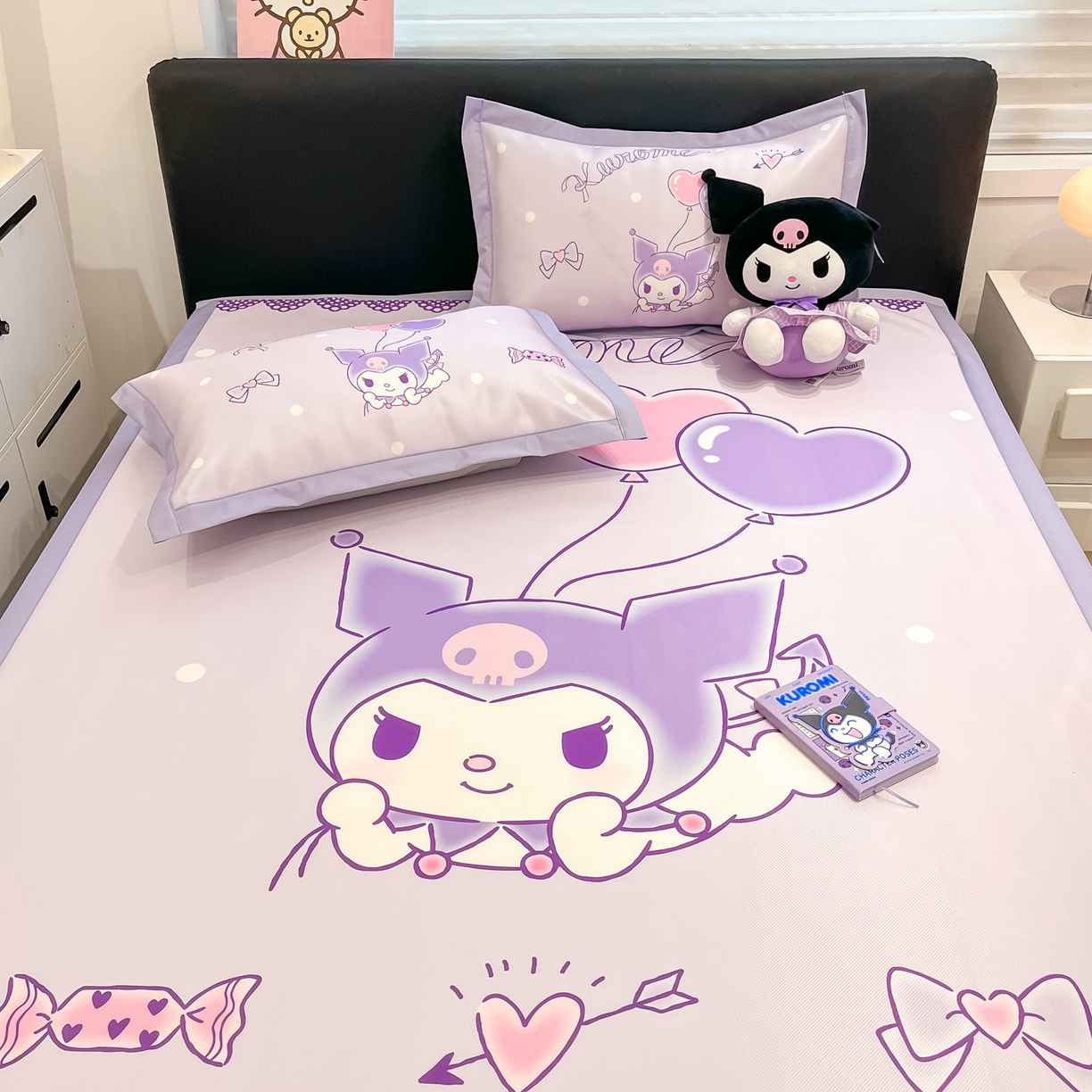 91家纺网 家纺一手货源 找家纺 暮思家居 2026新款正版授权A类大版数码印花三丽鸥枕套单品枕套枕套单件 梦想库洛米