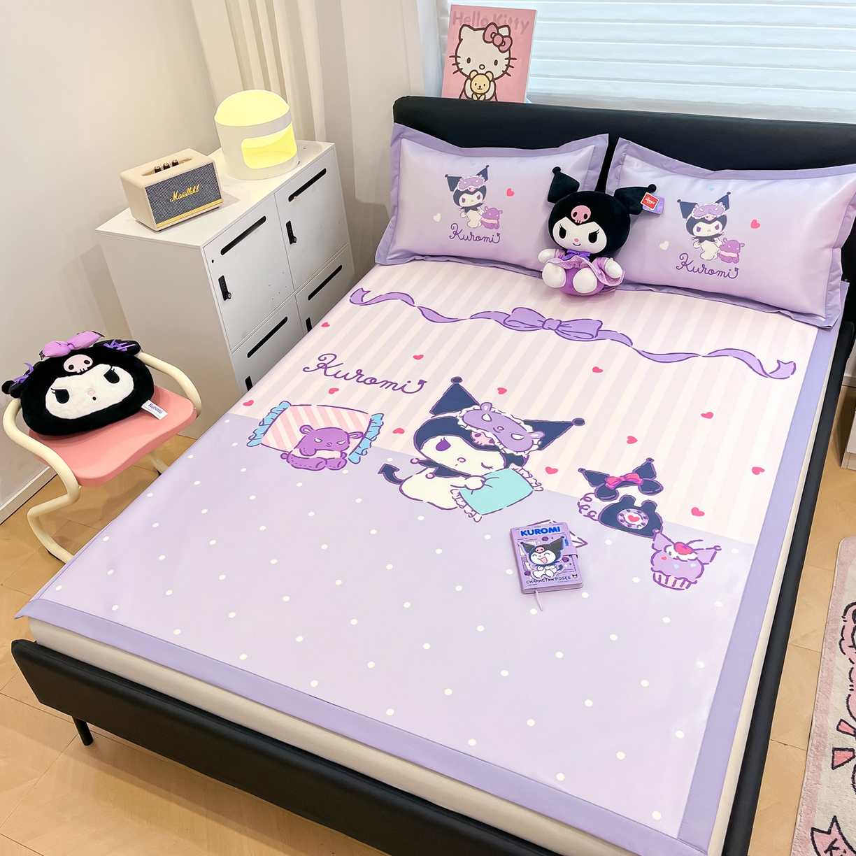 91家纺网 家纺一手货源 找家纺 暮思家居 2026新款正版授权A类大版数码印花三丽鸥枕套单品枕套枕套单件 甜蜜库洛米