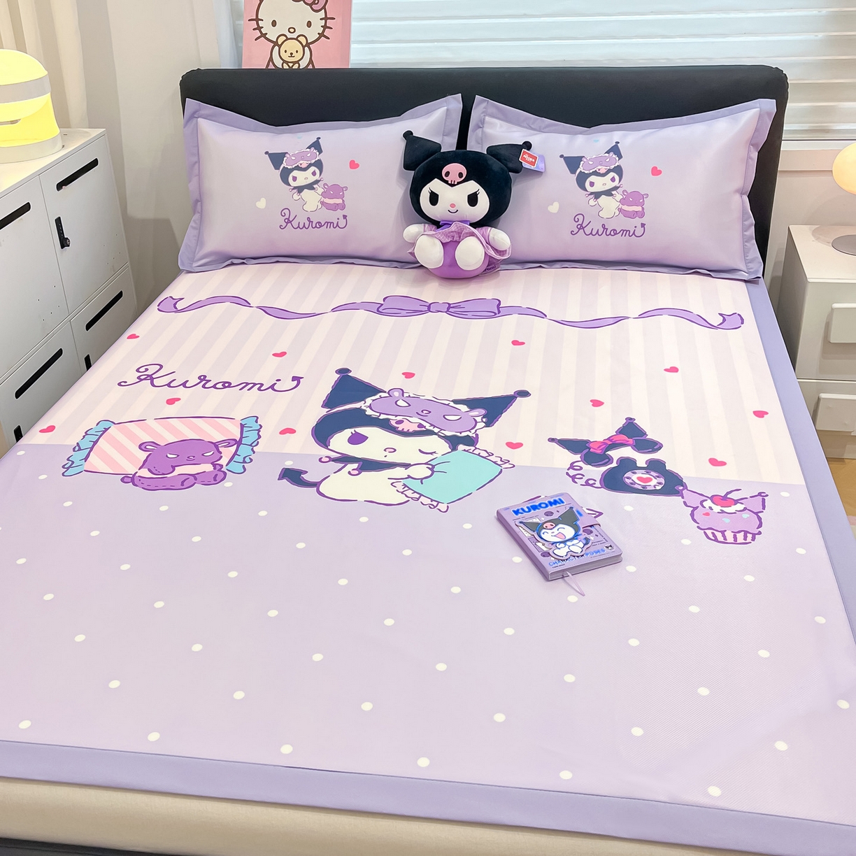 91家纺网 家纺一手货源 找家纺 暮思家居 2026新款正版授权A类大版数码印花三丽鸥枕套单品枕套枕套单件 甜蜜库洛米