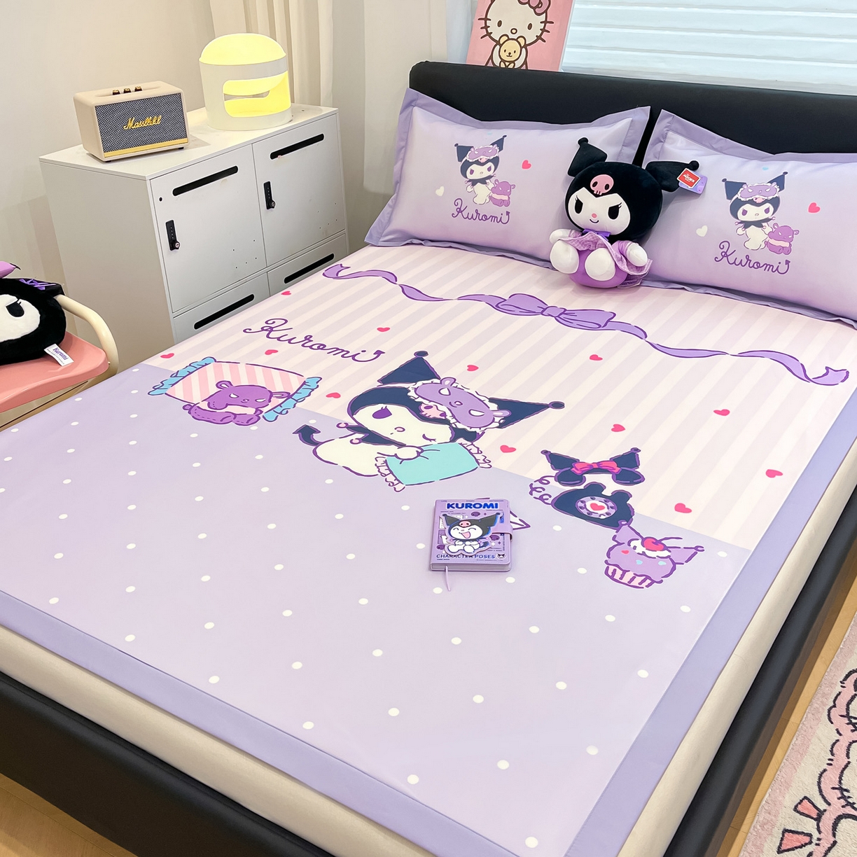 91家纺网 家纺一手货源 找家纺 暮思家居 2026新款正版授权A类大版数码印花三丽鸥枕套单品枕套枕套单件 甜蜜库洛米