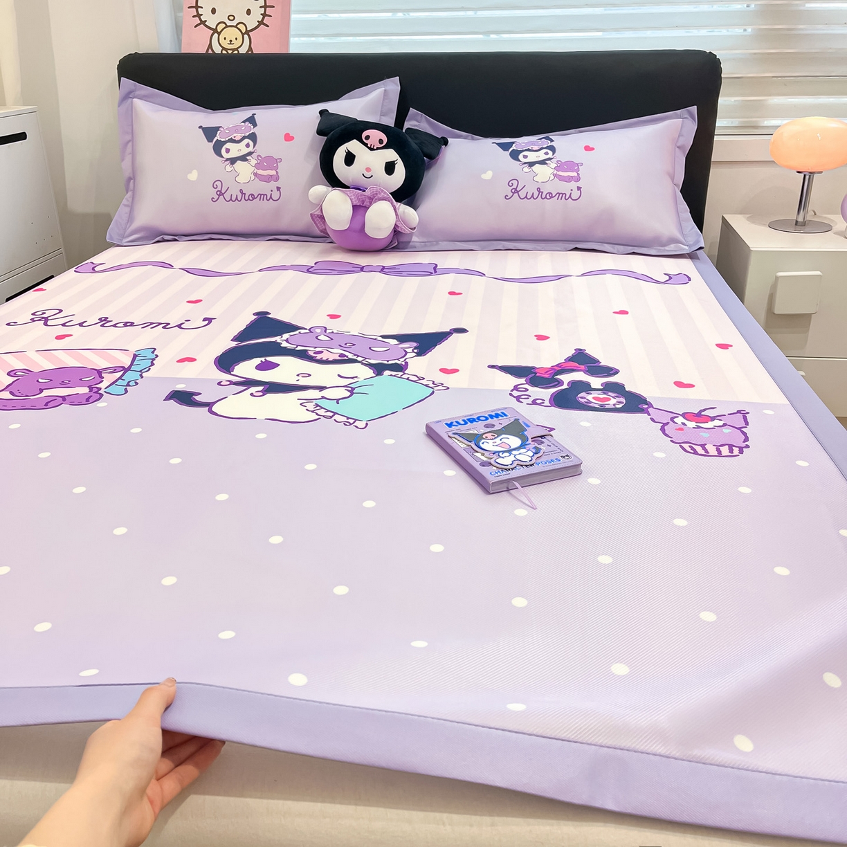 91家纺网 家纺一手货源 找家纺 暮思家居 2026新款正版授权A类大版数码印花三丽鸥枕套单品枕套枕套单件 甜蜜库洛米