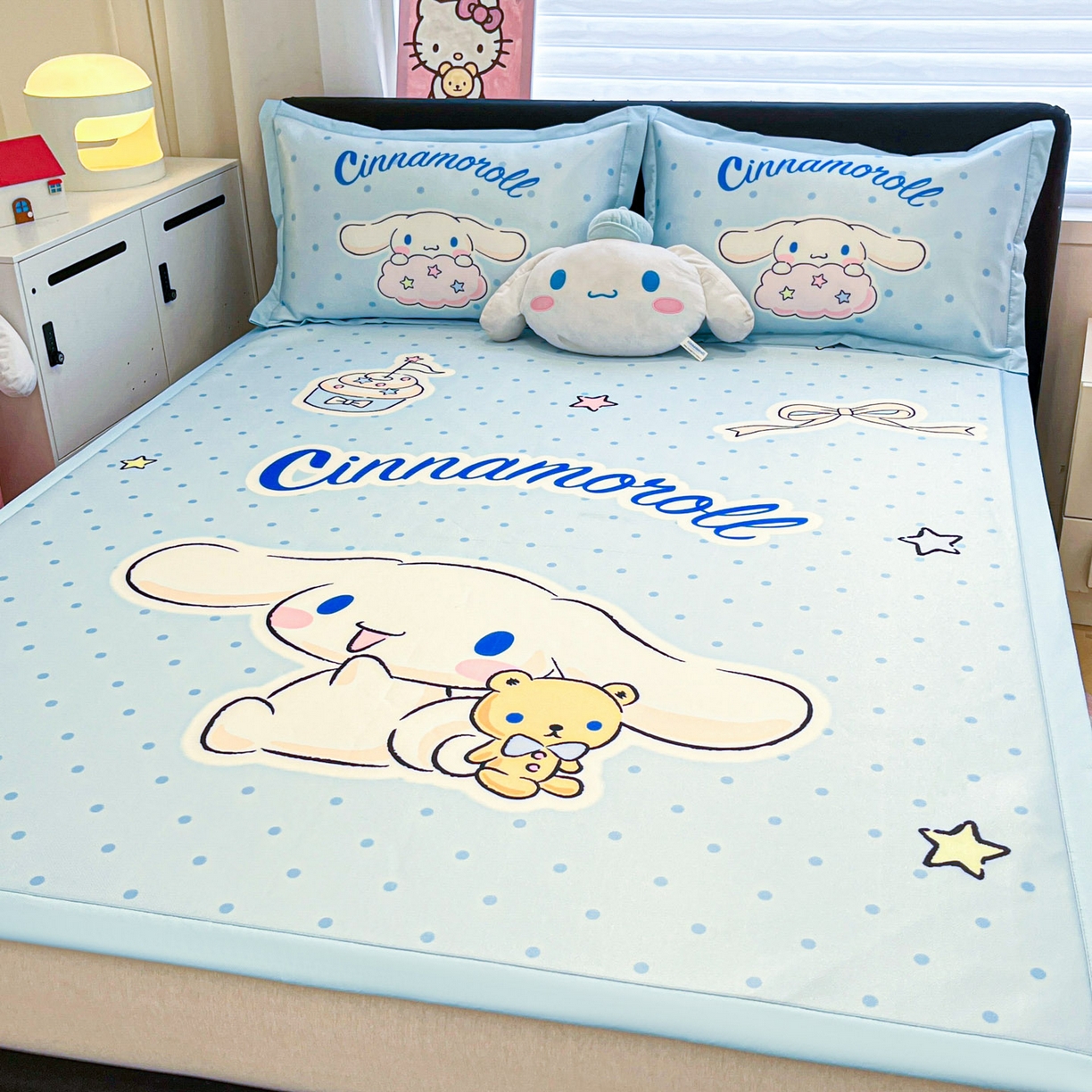 91家纺网 家纺一手货源 找家纺 暮思家居 2026新款正版授权A类大版数码印花三丽鸥枕套单品枕套枕套单件 小熊玉桂狗