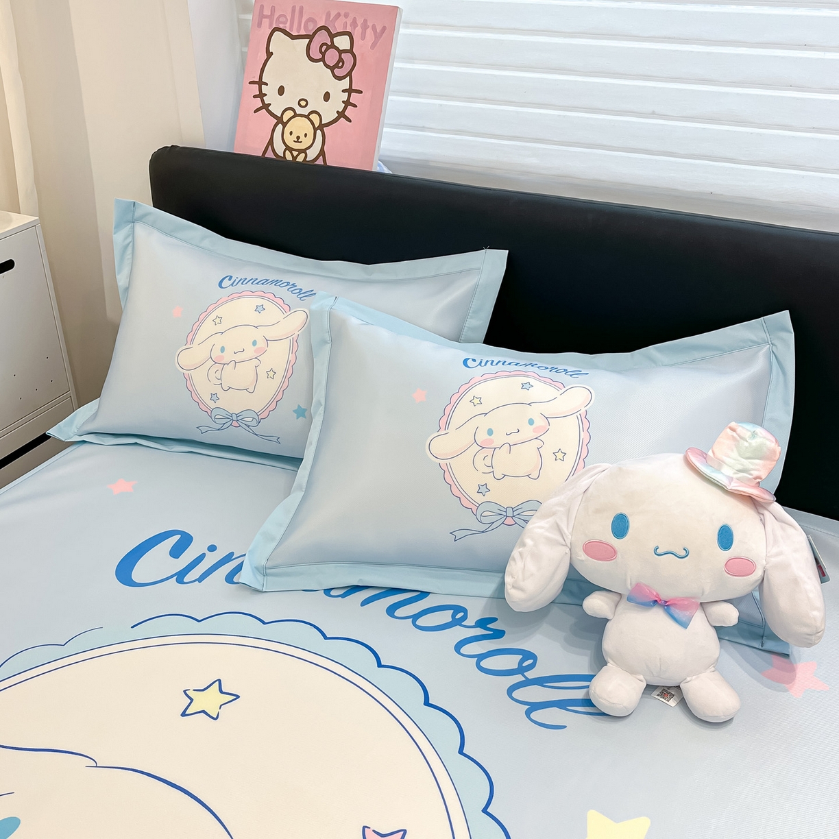 暮思家居 2026新款正版授权A类大版数码印花三丽鸥枕套单品枕套枕套单件 幸福大耳狗