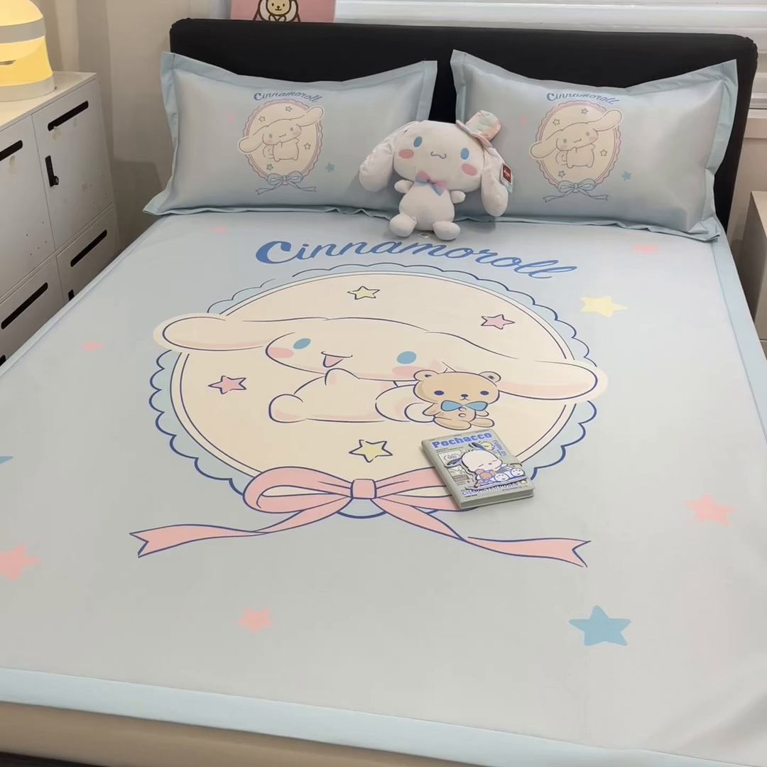 91家纺网 家纺一手货源 找家纺 暮思家居 2026新款正版授权A类大版数码印花三丽鸥枕套单品枕套枕套单件 幸福大耳狗