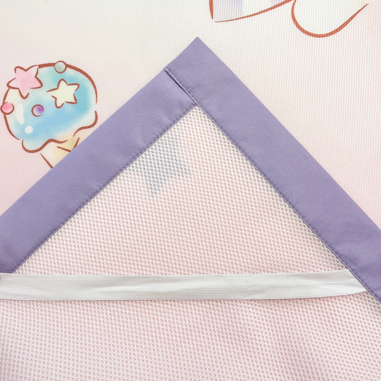 91家纺网 家纺一手货源 找家纺 暮思家居 2026新款正版授权A类大版数码印花三丽鸥枕套单品枕套枕套单件 炫彩库洛米