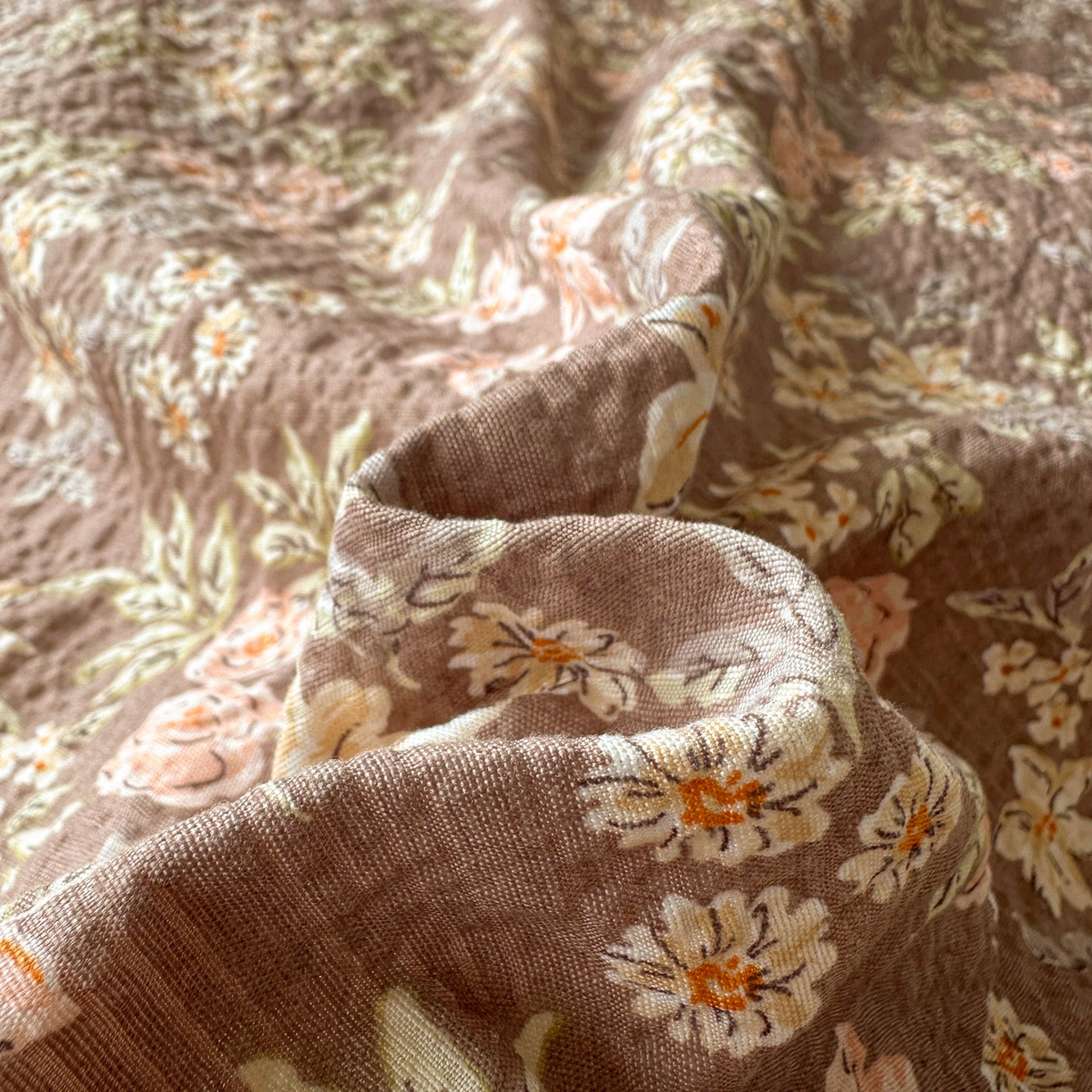 91家纺网 家纺一手货源 找家纺 蓝极人 2026新款泡芙被壳针四件套 桔园