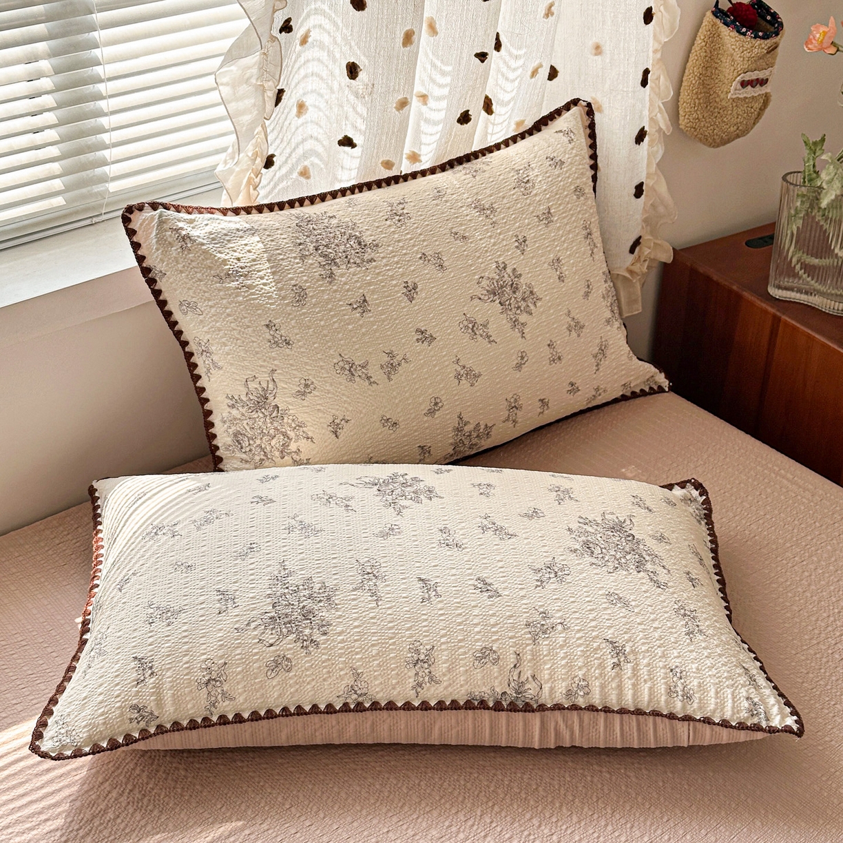 91家纺网 家纺一手货源 找家纺 蓝极人 2026新款泡芙被壳针四件套 南洋