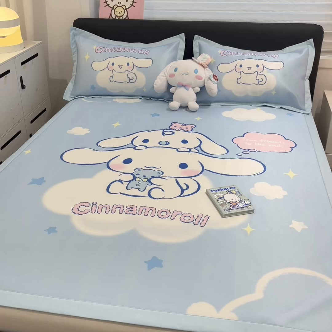 91家纺网 家纺一手货源 找家纺 暮思家居 2026新款正版授权A类大版数码印花三丽鸥枕套单品枕套枕套单件 云朵玉桂狗