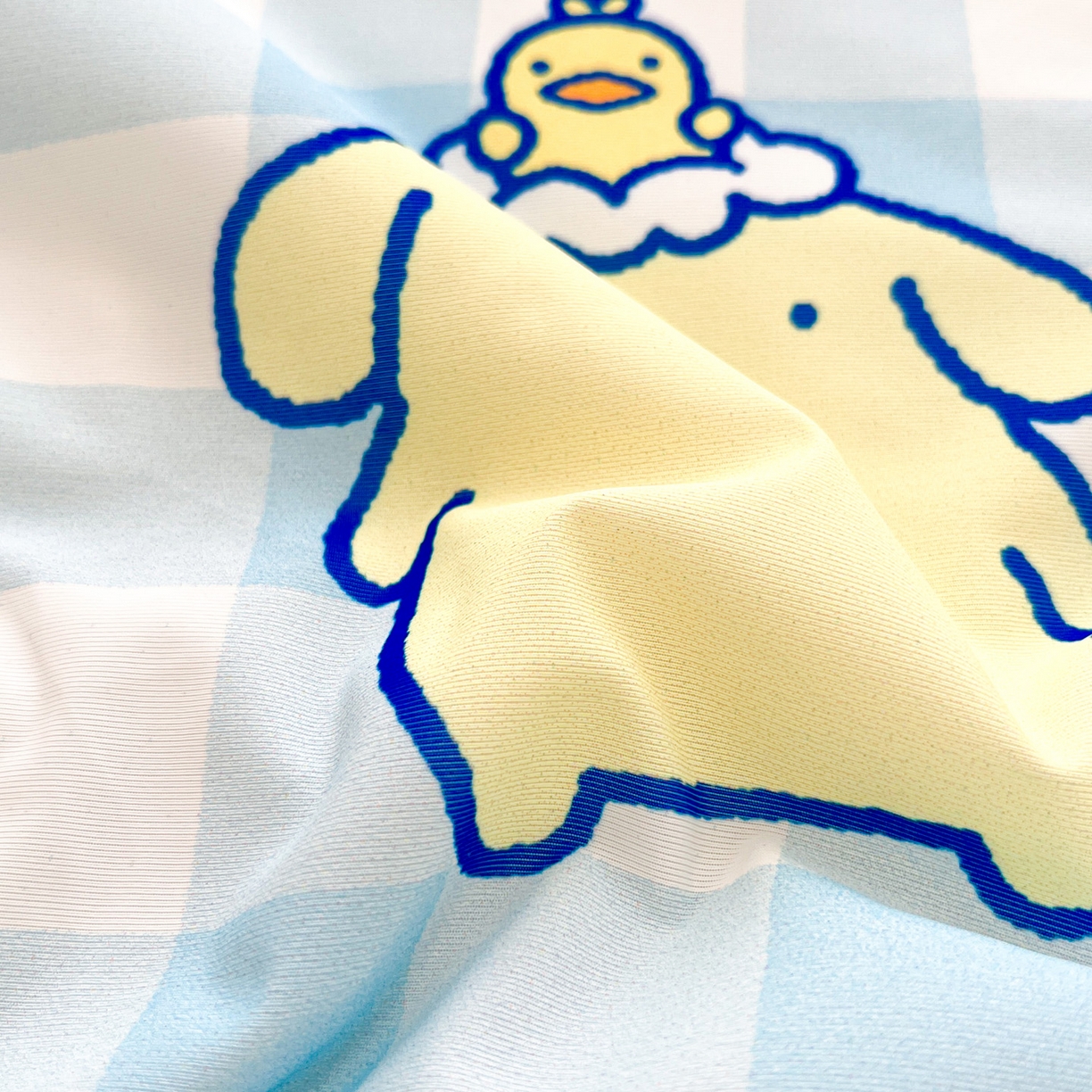 91家纺网 家纺一手货源 找家纺 暮思家居 2026新款正版授权三丽鸥A类仿锦氨小冰皮夏被夏凉被空调被 小冰皮-泡泡布丁狗