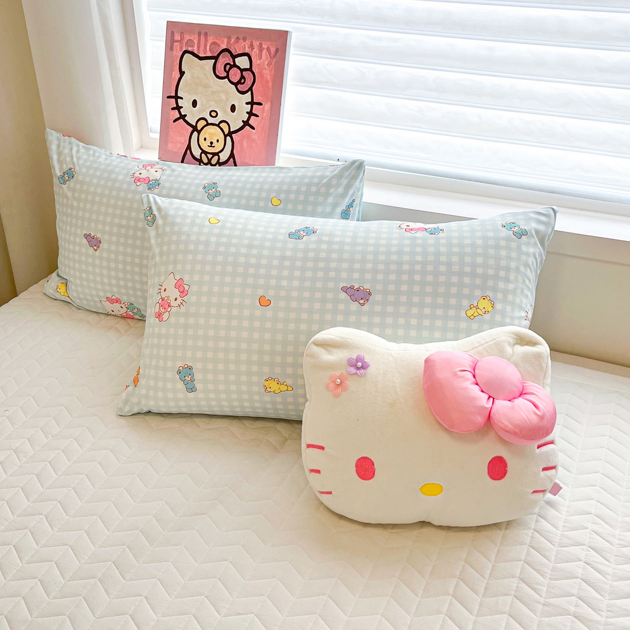 91家纺网 家纺一手货源 找家纺 暮思家居 2026新款正版授权三丽鸥A类仿锦氨小冰皮夏被夏凉被空调被 小冰皮-小熊KT