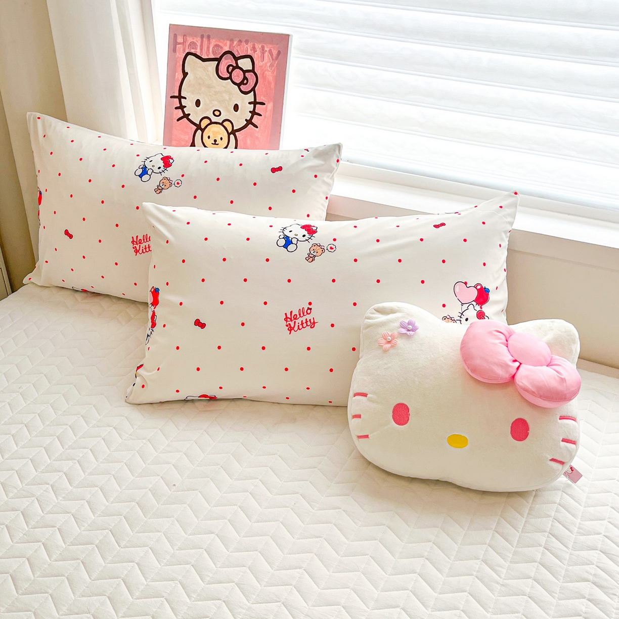 91家纺网 家纺一手货源 找家纺 暮思家居 2026新款正版授权三丽鸥A类仿锦氨小冰皮夏被夏凉被空调被 小冰皮-幸福KT