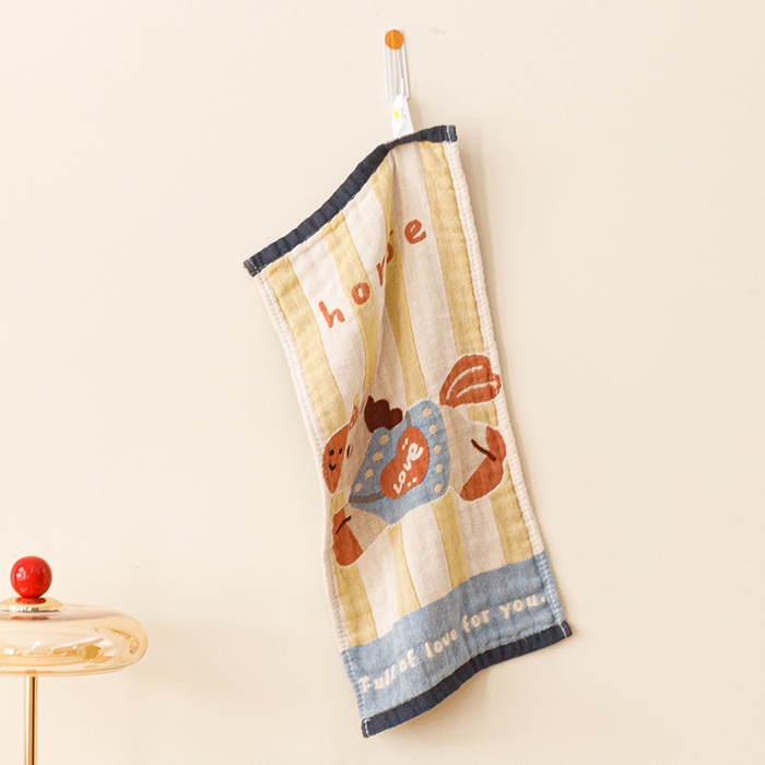 91家纺网 家纺一手货源 找家纺 （总）悦然毛巾被 2026新款卡通可爱全棉纯棉纱布口水巾儿童方巾小毛巾