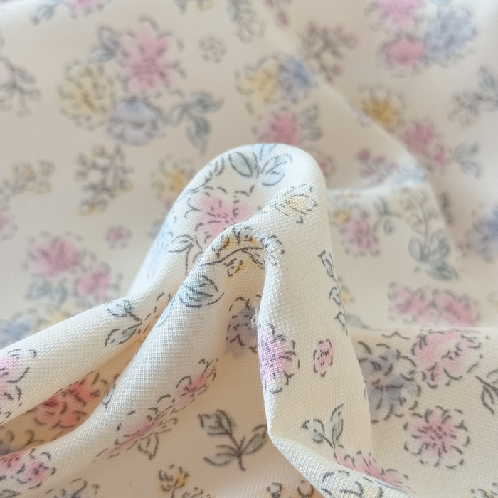 91家纺网 家纺一手货源 找家纺 晚爱家纺（原晚安家居） 2026韩版花边四件套 有氧针织双层纱天竺棉超柔小清新四件套 花漾年华