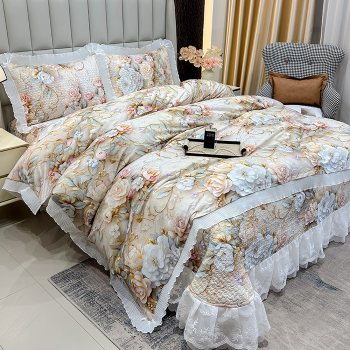 91家纺网 家纺一手货源 找家纺 （总）冬然家纺 2026新款数码印花纯棉单床盖床盖单件单品床盖