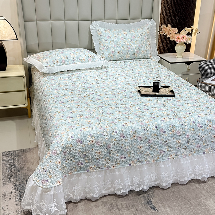 91家纺网 家纺一手货源 找家纺 （总）冬然家纺 2026新款数码印花纯棉单床盖床盖单件单品床盖