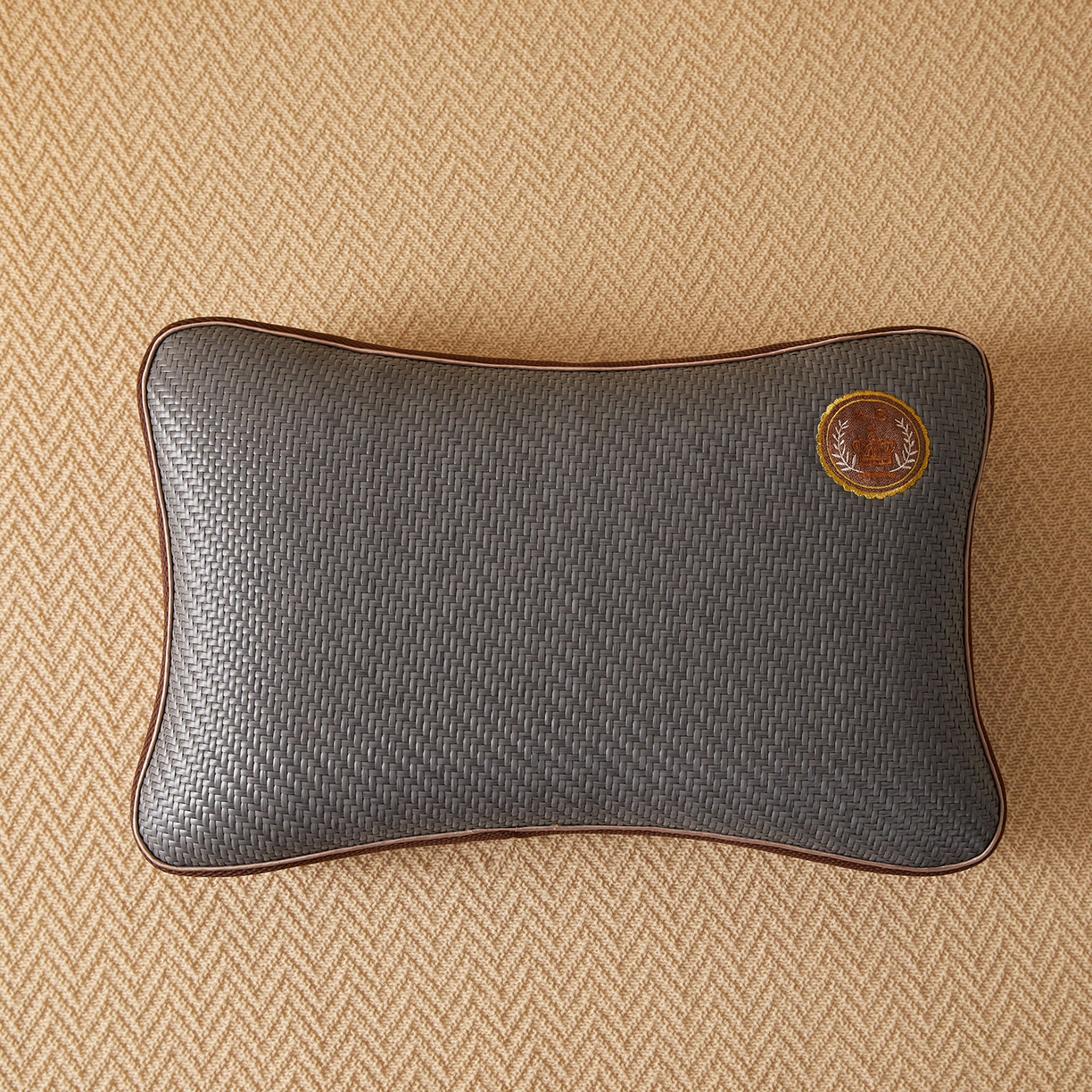 91家纺网 家纺一手货源 找家纺 （总）缦吉 2026新款PE豆豆双面荞麦枕头