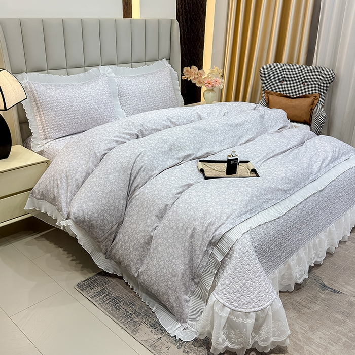 91家纺网 家纺一手货源 找家纺 冬然家纺 2026新款数码印花纯棉单床盖床盖单件单品床盖 假日故事