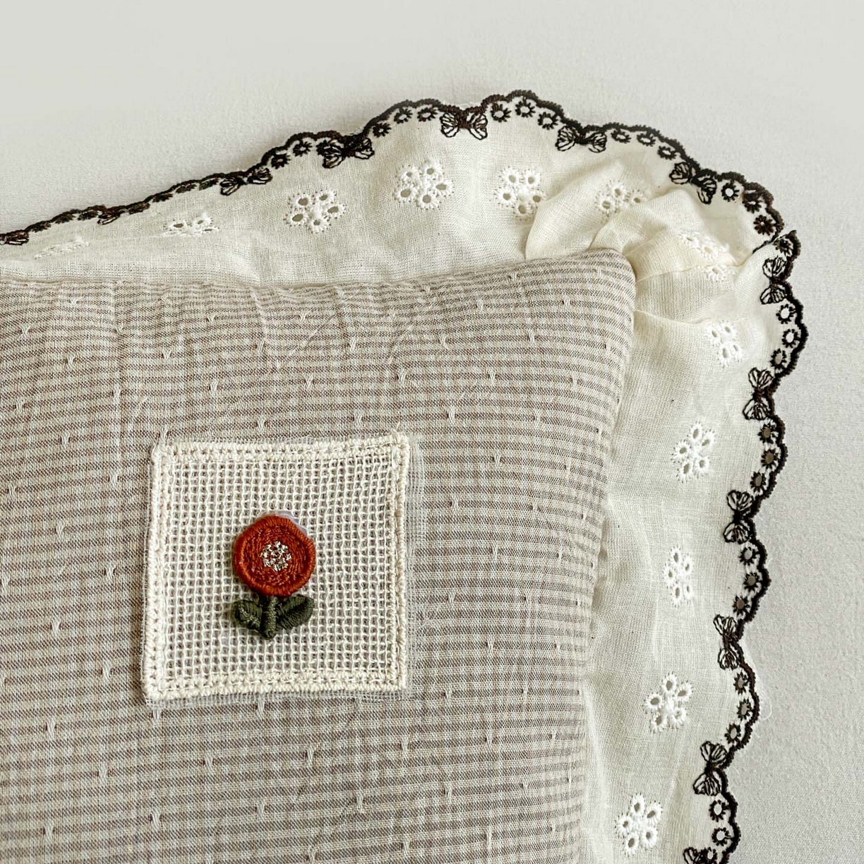 91家纺网 家纺一手货源 找家纺 （总）梦叶草 2026新款全棉马卡龙蕾丝荞麦枕法式风枕枕头枕芯