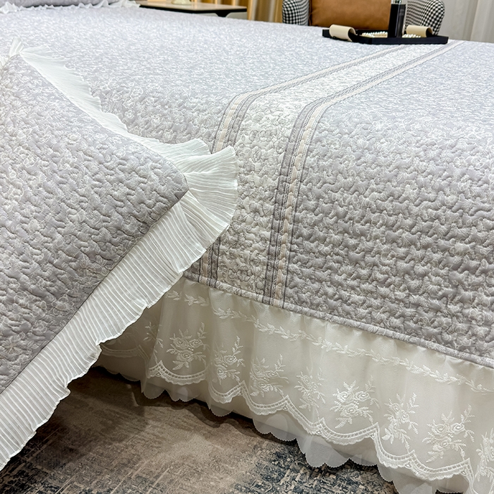 91家纺网 家纺一手货源 找家纺 冬然家纺 2026新款数码印花纯棉单床盖床盖单件单品床盖 假日故事