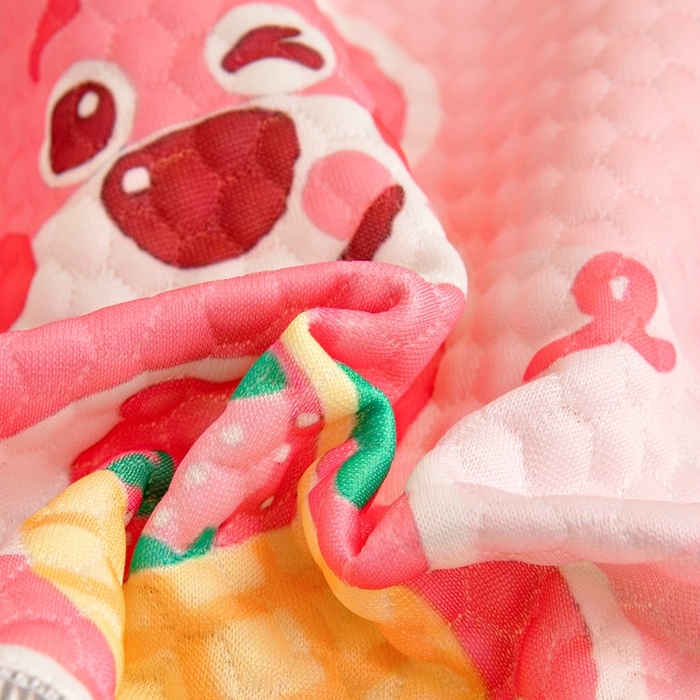 91家纺网 家纺一手货源 找家纺 （总）富馨莱 2026新款儿童幼儿园凉豆豆枕套单枕套枕套单件