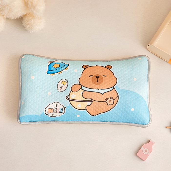 91家纺网 家纺一手货源 找家纺 （总）富馨莱 2026新款儿童幼儿园凉豆豆枕套单枕套枕套单件