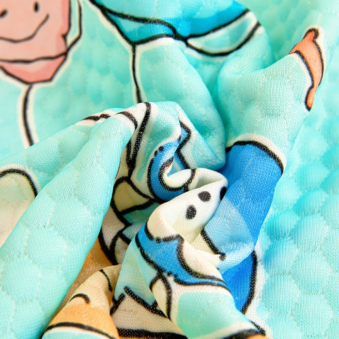 91家纺网 家纺一手货源 找家纺 富馨莱 2026新款儿童幼儿园凉豆豆枕套单枕套枕套单件 太空旅行