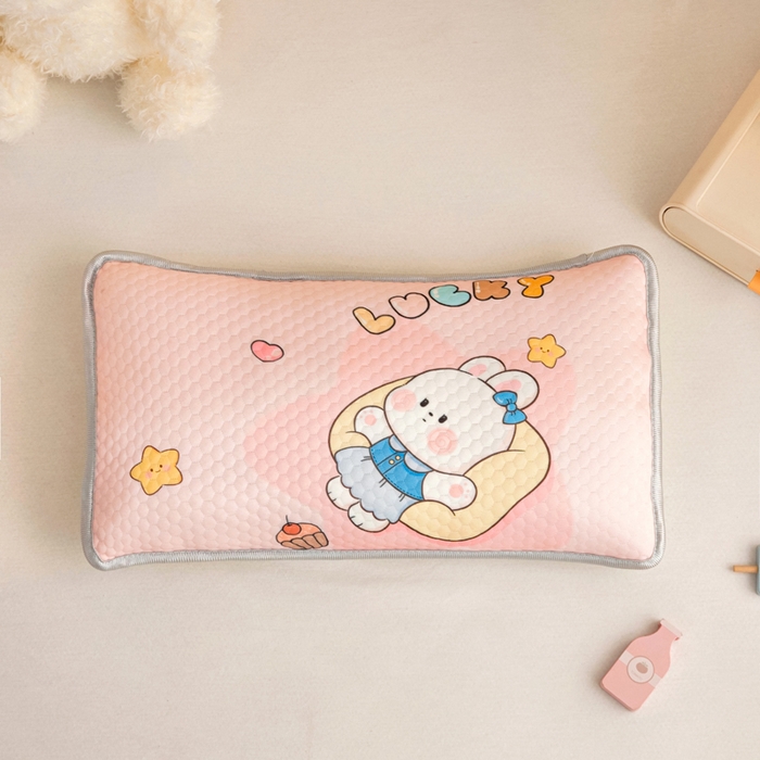 富馨莱 2026新款儿童幼儿园凉豆豆枕套单枕套枕套单件 兔宝贝