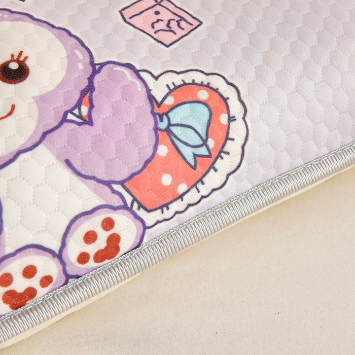 91家纺网 家纺一手货源 找家纺 富馨莱 2026新款儿童幼儿园凉豆豆枕套单枕套枕套单件 兔兔-紫