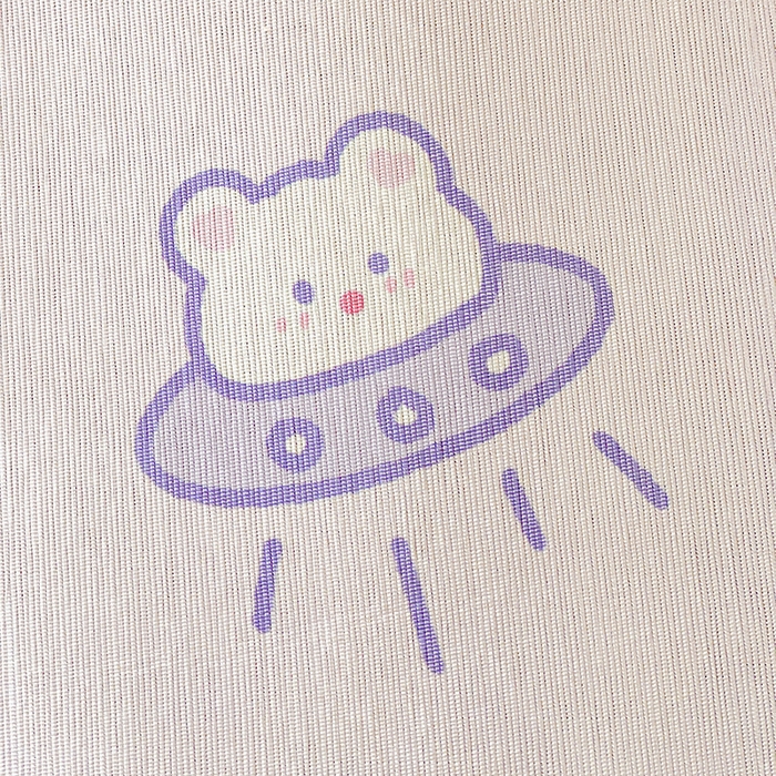 91家纺网 家纺一手货源 找家纺 富馨莱 2026新款幼儿园古藤席冰丝席双面可用儿童凉席双面凉感 巴比兔